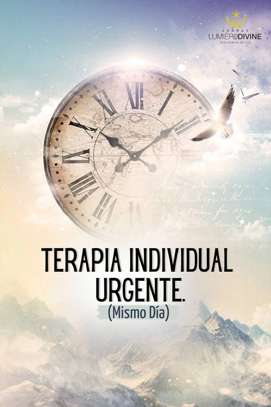 TERAPIA INDIVIDUAL URGENTE